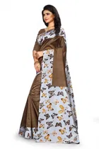 Mysore Silk Printed Saree for Women 