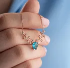 Copper Gold Plated Pendants for Women, Gold 