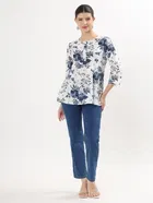 Floral print ethnic Kurti 