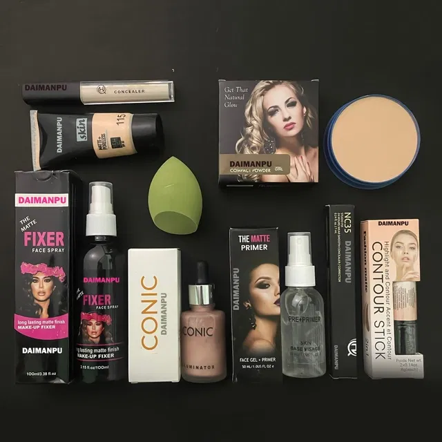 Combo of Face Makeup (Set of 8)