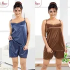 Satin Nightsuit for Women 