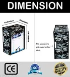 KANUSHI Industries® 1 water purifier cover + 1 Pc Fridge cover/Refrigerator cover + 1 Pc Handle Cover + PVC Fridge Mats Set Of 3 / Refrigerator Mats 
