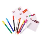 Luxor Doodle Magic Colour Set Of 6 Reguler Colours With 2 Magic Colours 