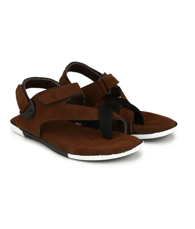 Sandals for Men (Brown, 8)