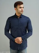 Cotton Blend Solid Shirts for Men, Multicolor 