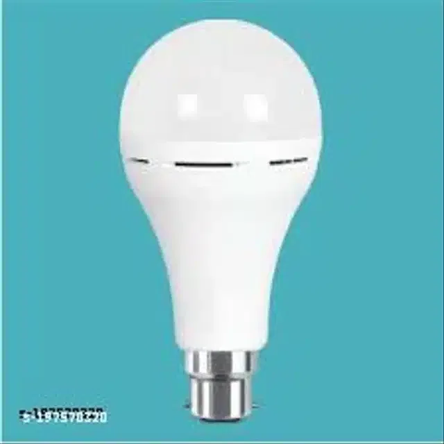 Rechargeable Emergency LED Bulb (White, 9 W)