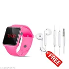 Digital Watch for Kids with Wired Earphone 
