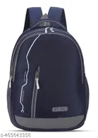 Polyester Backpack for Men & Women, Blue