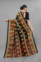 Georgette Printed Saree for Women 