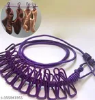 PVC Clothesline with 12 Pcs Clips 