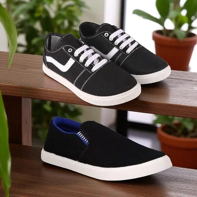 Sneakers for Men, Pack of 2, Multicolor (10)