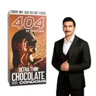 Bold Care 404 Super Ultra Thin Chocolate Flavored Condoms - 10 Pcs, Pack of 1