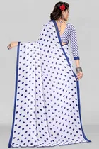Georgette Printed Saree for Women 