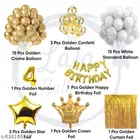 49 Pcs 4th Birthday Decoration kit, Multicolour, Set of 1