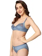 Cotton Solid Non Padded Lingerie Set for Women 
