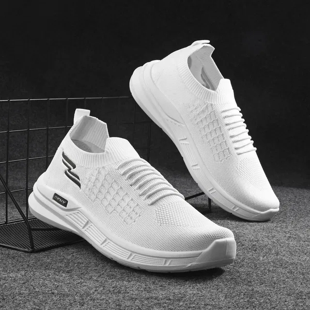 Sports Shoes for Men (White, 9)