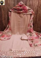 Embroidered Unstitched Suit for Women 