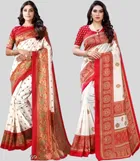 Art Silk Printed Sarees for Women 