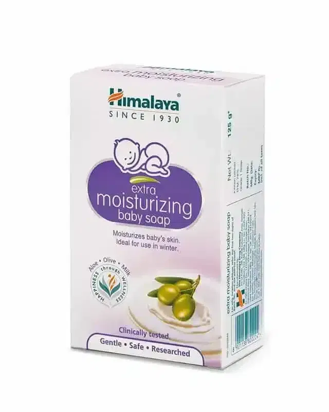 हिमालय एक्स्ट्रा मॉइस्चराइजिंग बेबी सोप, 125 g
