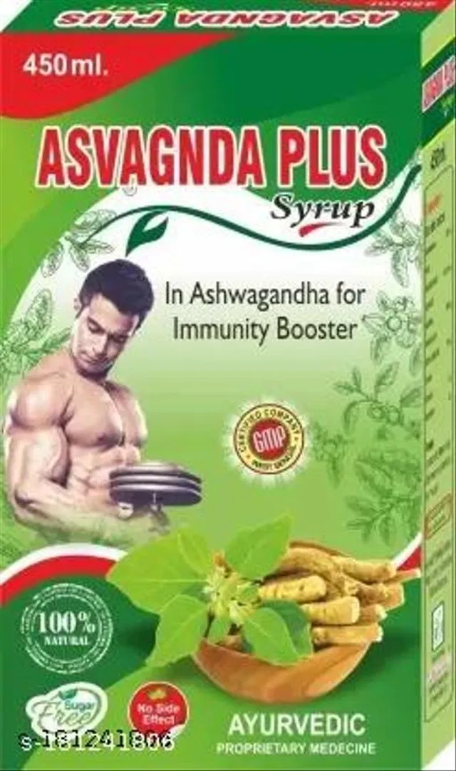 B N Mallick Natural Ashwagandha Plus Syrup For Loss Of Energy & Genarel Health