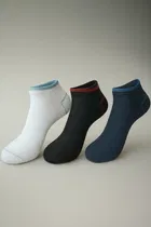 Cotton Spandex Ankle Length Socks for Men 