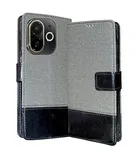Artificial Leather Flip Cover For Tecno Pop 9 5G 