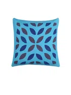 Cotton Cushion Cover (Sky Blue, 16x16 inches)