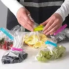 Pallavi Trading Plastic Snack Bag Pouch Clip Sealer, Pack Of 18, Multicolor