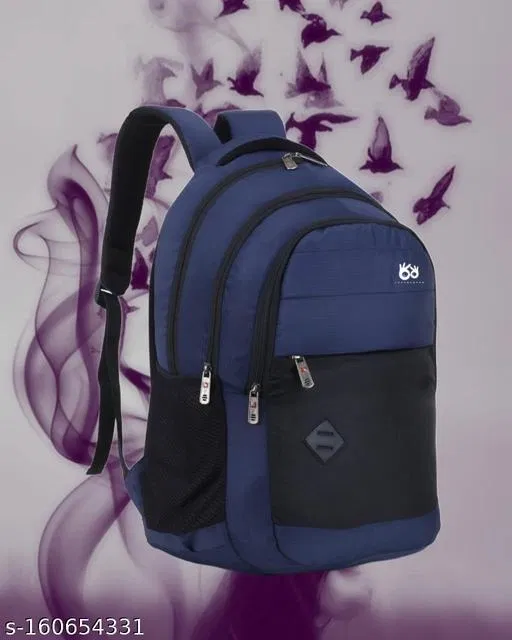 Nylon Backpack for Men & Women, Multicolor