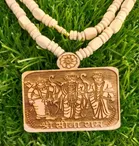 Shri Ram Darbar Locket Tulsi Kanthi Mala