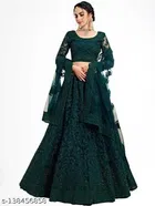 Cotton Blend Lehenga Choli for Women 