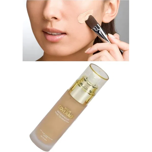 Pippal High Coverrage Waterproof Base Foundation (60 ml)