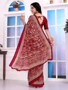 Georgette Printed Saree for Women 