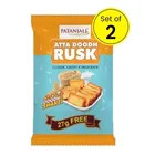 पतंजलि आटा दूध रस्क 2X182 g 