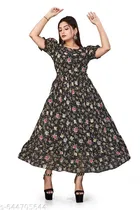 Floral Maxi Dress for Women 
