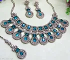 Mehandi Finish Neckalce Set for Women 