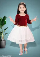 Net Frock for Girls 