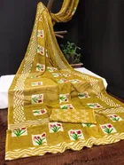 Georgette Printed Saree for Women 