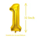 Foil Balloon for Birthday Celebration, No. 1 