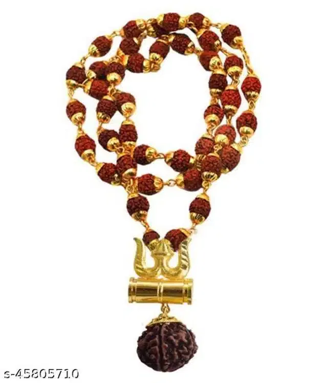 5 Mukhi Rudraksha Mala (Brown)