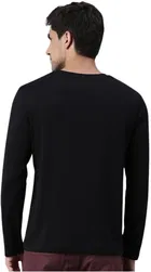 Cotton Blend Round Neck T-Shirts for Men 