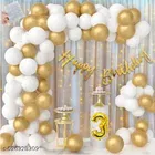 54 Pcs 3rd Birthday Decoration kit, Multicolour, Set of 1