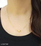 Necklaces & Chains for Women Gold Free Size