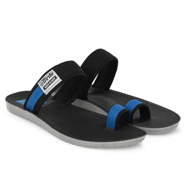 Stylish Lightweight Sandals for Men (Black, 6) (AE-206)