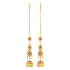 Vighnaharta Traditional Wear Alloy Kanchain Earring 