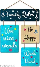MDF Wooden Wall Hanging Quotes 