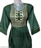 Cotton Embellished Gown for Women 