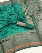 Banarasi Silk Printed Saree for Women 