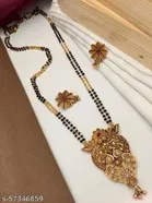 Mangalsutra with Earrings for Women 