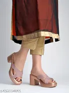 Embellished Heel Sandals for Women 